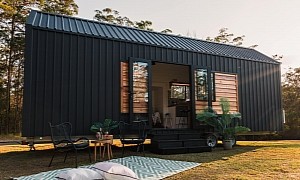 The Magnificent Settler Tiny Home Harmoniously Blends Rustic and Contemporary Aesthetics