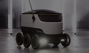 The Mailman of the Future Is an Autonomous Robot with Six Wheels