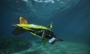 The Maneuverable Personal Submarine Goes from Pedal-Power to Electric