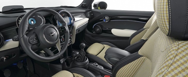 2021 MINI Cooper S Convertible with a manual transmission