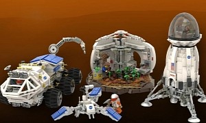 This Martian Fan-Made 'Lego Ideas' Build Is a Space Nerd's Dream