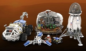 The Martian LEGO Ideas Project Is Popping! It Got the Attention of Andy Weir and NASA