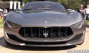 The Maserati Alfieri V8 Sings for the First Time at Villa d'Este!