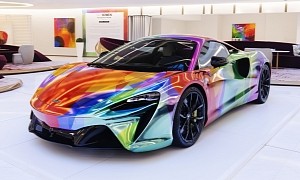 The McLaren Artura Goes Artsy, Gets Eye-Popping Makeover by Nat Bowen