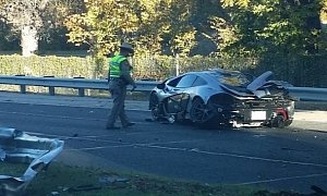 The McLaren P1 Crashed in Dallas Had Been Bought Just One Day Before