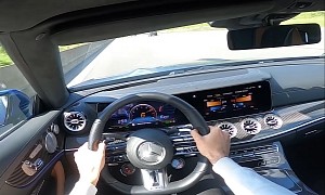 The Mercedes-AMG E53 Convertible Isn't Perfect, Still Sounds Fun Hitting 161 MPH