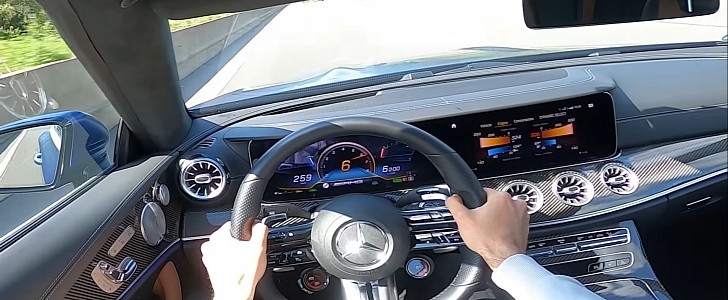 2021 Mercedes-AMG E53 Convertible walkaround and Autobahn review on Mr. Benz