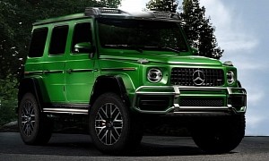 The Mercedes-AMG G 63 4×4² Will Give You a Testosterone Shot Just From Looking at It