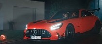 The Mercedes-AMG GT Black Series Makes the Best Trick or Treat Halloween Partner