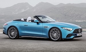 The Mercedes-AMG SL 43 Might Bring Its 2.0L Four-Cylinder Engine to the United States