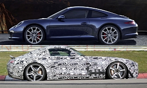 The Mercedes-Benz AMG GT (C190) is Actually Based on The Porsche 911 (991)