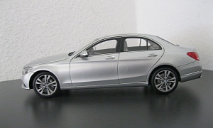The Mercedes-Benz C-Class W205 Gets Scaled Down to 1:18 by Norev