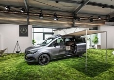 The Mercedes-Benz Concept EQT Marco Polo: Electric Camper Van Kitted Out With All You Need