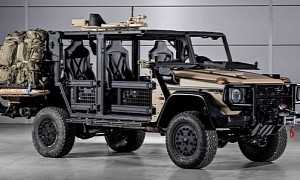 The Mercedes-Benz G-Class Is a Brute on the Street but There's Something Even Tougher