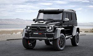The Mercedes-Benz G500 4x4 to the Power of Two Is Taken to the Power of Brabus