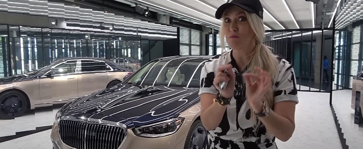 Supercar Blondie checks out the Mercedes-Maybach Haute Voiture Concept, is blown away by how glamorous it is