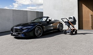 The Mercedes Pram Is Quite a Way To Start Out in Life