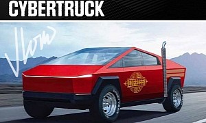 The Mighty Tesla Cybertruck Is Everyone's Darling, Including Across Imagination Land