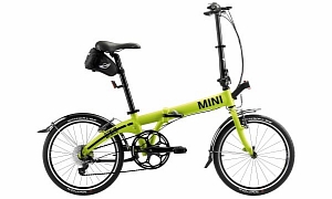 The MINI Folding Bike Now Comes in Lime Green
