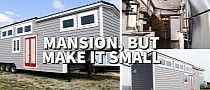 The Mini Mansion Is a Gooseneck Tiny That Packs Plenty of Rustic Charm, Ample Space