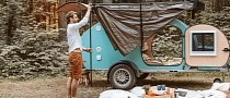 The “Mini” Teardrop Camper Takes Inspiration From Classic American Designs