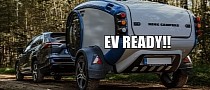 The Mink-E Teardrop Camper Is Lighter, Fully Electric, but Still Luxurious