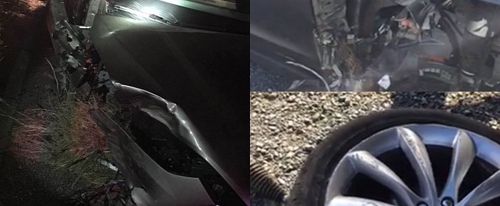 Tesla Model X crash in Montana