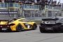 The Moment When a McLaren P1 GTR One-Ups a "Normal" P1 on the Track