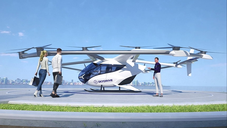 A Georgia-based aviation operator pre-ordered five SD-05 air taxis