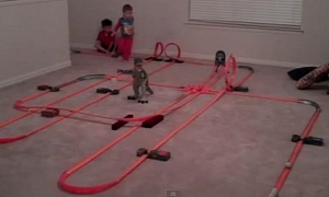 The Mother of All Hot Wheels Tracks: Perfect Childhood
