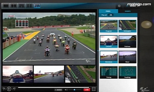The MultiScreen Player, the Ultimate MotoGP Experience