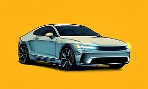 The “Muscle Coupe” Is an Unexpected Mix of Volkswagen and Polestar 1