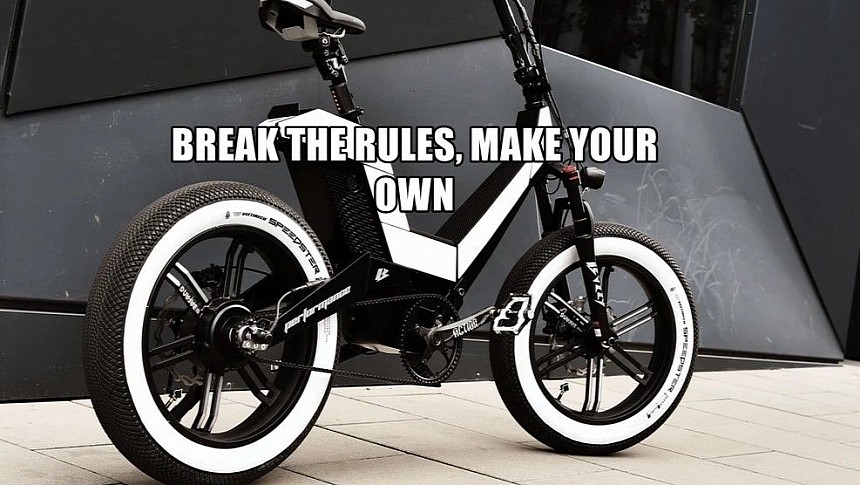 The Buzzy Bike is customizable to large extent, so that each rider gets their dream machine   