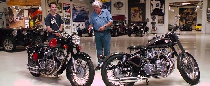 The Musket V Twin Makes It In Jay Leno S Garage Video Autoevolution