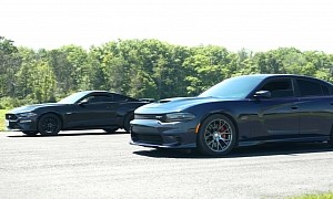 The Mustang GT Takes On the Dodge Charger SRT 392, One of Them Keeps Stacking Wins