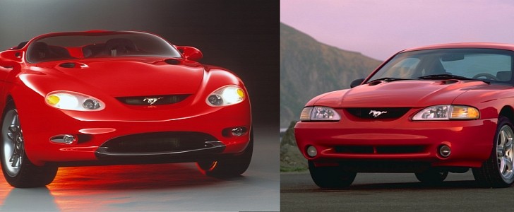 Mustang Mach III vs 1994 Mustang