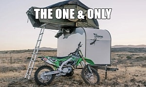 The NATs Ultralite Is the Only Off-Road Micro Toy Hauler with Camper Capabilities