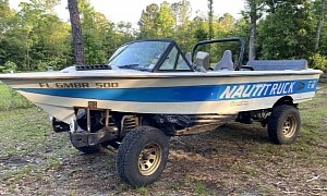 The NautiTruck Is the Love Child of an ‘86 Ford F-150 and ‘83 Correct Craft Ski Boat