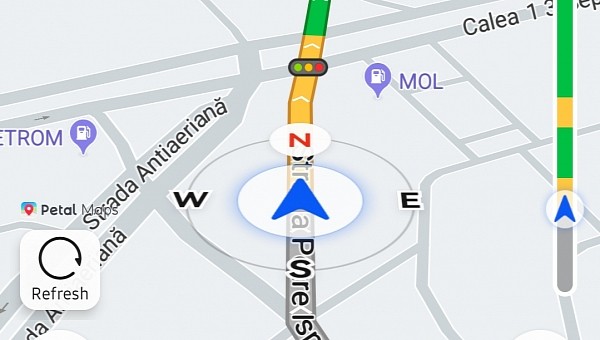Huawei Petal Maps navigation
