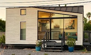 The Nest Is an Alluring Tiny Home With a Bright Interior and a Luxurious Feel