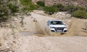 The New 2015 Audi Q7 Goes on a Trip Into the Namibian Desert