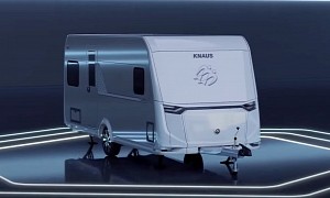 The New Age of Travel Trailers Is Here: Knaus Azur Features a Self-Healing Skin and Frame