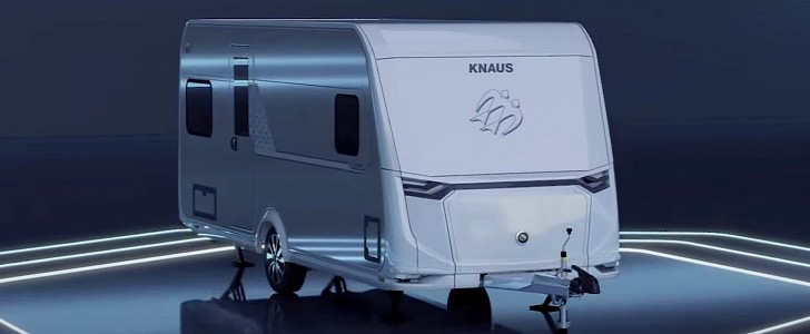The New Age of Travel Trailers Is Here: Knaus Azur Features a Self-Healing Skin and Frame