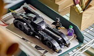 The New LEGO Batmobile Lands Just in Time for the Flash Movie, Features Batman and Joker