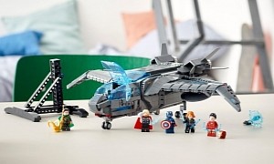 The New LEGO Marvel Avengers Quinjet Might Be a Great Gift for Superhero Lovers