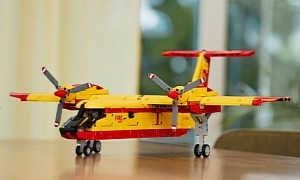 The New LEGO Technic Firefighter Aircraft Will Pave the Way to Engineering for Your Kids