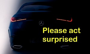 The New Mercedes-Benz GLC Coupe Teaser Hardly Surprises Anyone As We All Know the Recipe