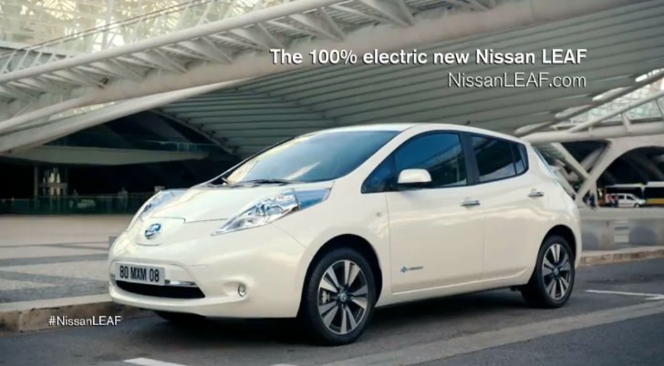 The new Nissan Leaf