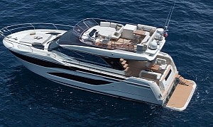 The New Prestige F4 Flybridge Cruiser Is Designed To Meet the Needs of Modern Boat Owners