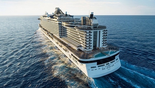 MSC Seascape built by Fincantieri is the largest and greenest cruise ship built in Italy